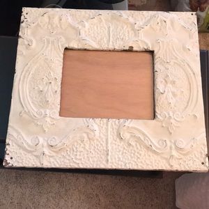 Large decorative ceiling tile picture frame